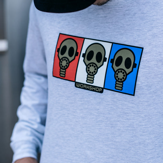 Gas Mask L/S T-Shirt