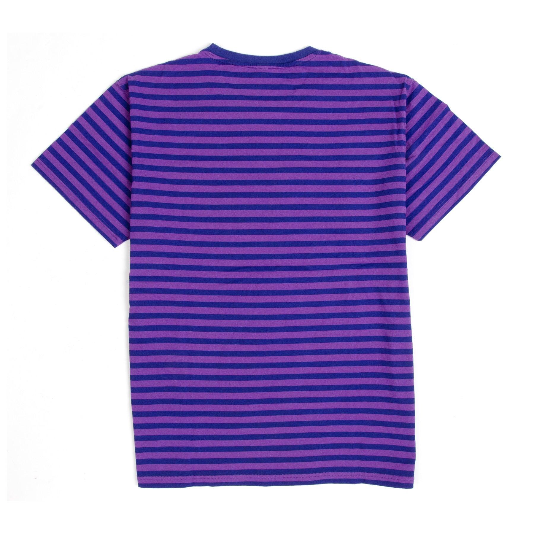 AWS X Dinosaur Jr Green Mind Striped Pocket T-Shirt