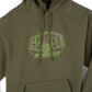 OG Logo Lines Hoodie Olive